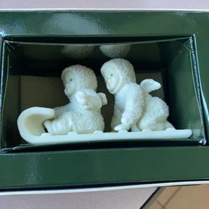 Dept. 56 Snowbabies Winter Tales "Down The Hill We Go!" #7960-0